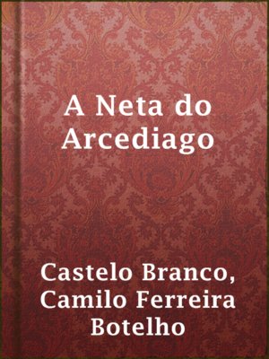 cover image of A Neta do Arcediago